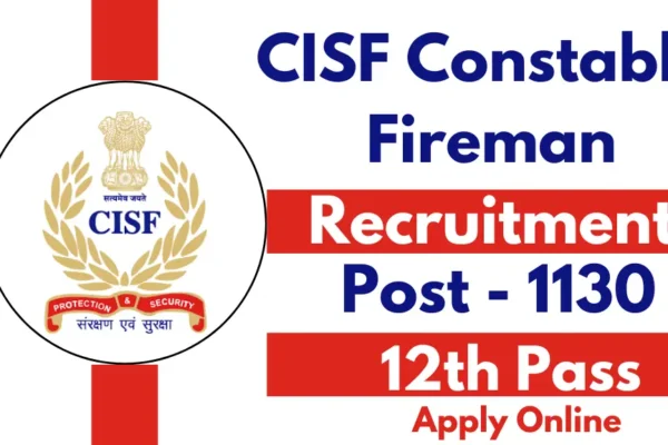 CISF Constable Recruitment 2024