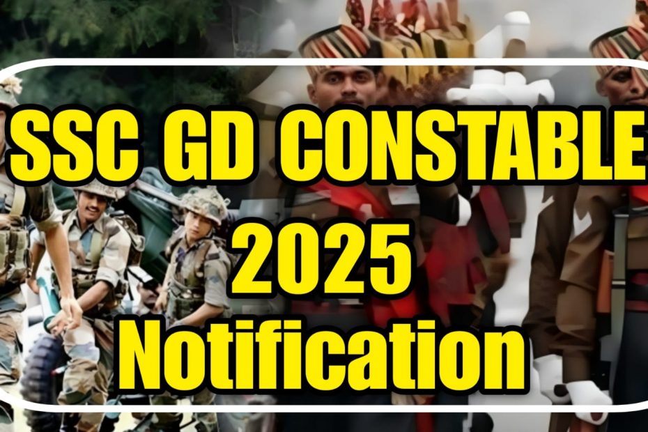 SSC GD Constable 2025