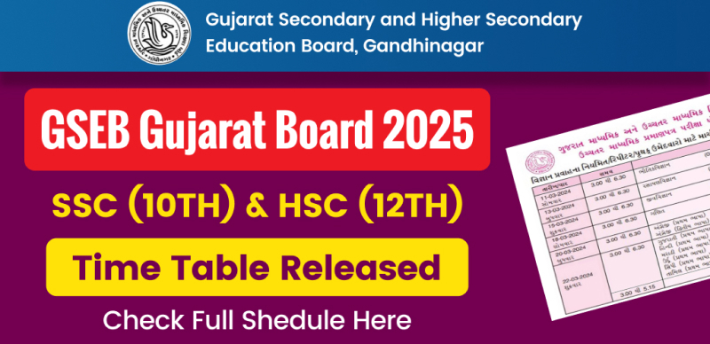 ગુજરાત માધ્યમિક અને ઉચ્ચતર માધ્યમિક શિક્ષણ બોર્ડ